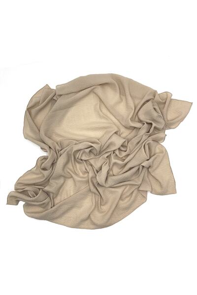 nazipek Mio Jazz eșarfă de înaltă calitate din bumbac suprablocat, bej, 100x1...