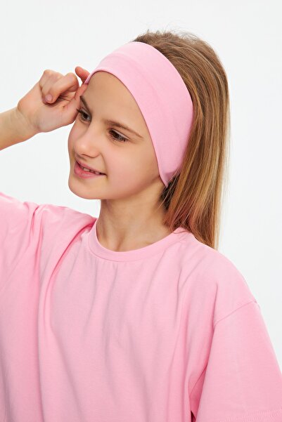 Babygiz Kız Pamuklu Penye, Kaymaz, Terletmez, Ultra Hafif, Esnek Saç Bandı Ba...