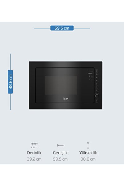 Beko Bmc 2520 S Beyond Serisi Ankastre Mikrodalga Fırın