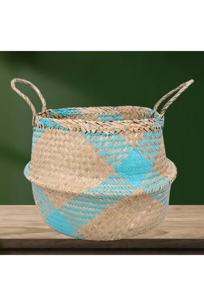 oceanpoint سلة خوص قابلة للطي مقاس 40 سم - حجم كبير