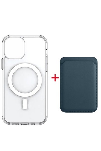 piblue Transparent Case with Magsafe Feature Compatible with iPhone 11 + Mags...