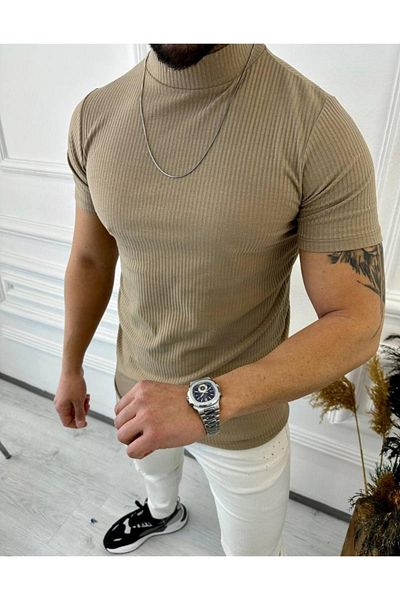 elkumoda Μπλουζάκι που αναπνέει κατά του ιδρώτα Μπλουζάκι με λεπτή εφαρμογή