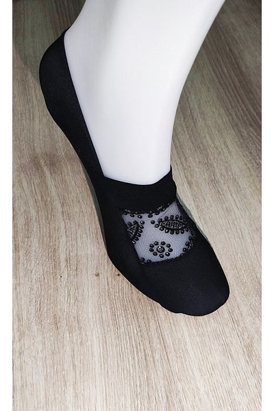Leement socks Чифт от 6 чорапи с шарка от тюл и балерина