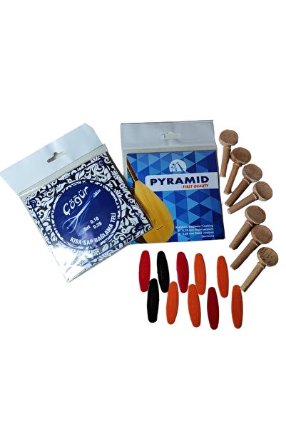 Pyramid Kısa Sap Bağlama Teli Set