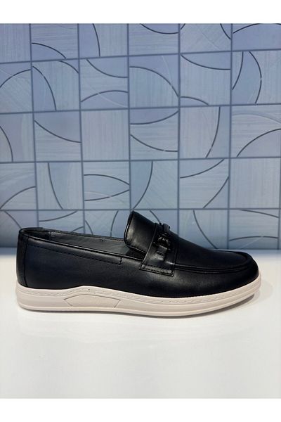 Pierre Cardin 191 Черни мокасини от естествена кожа, ежедневни, удобни, леки и ортопедични обувки