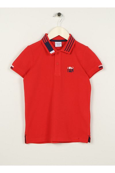 U.S. Polo Assn. Plain Red Boy T-shirt Komunkıds