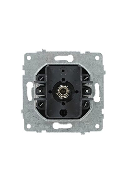 Gözde aydınlatma Ovivo Grano Siyah Tv Uydu Prizi Çerçeve Dahil