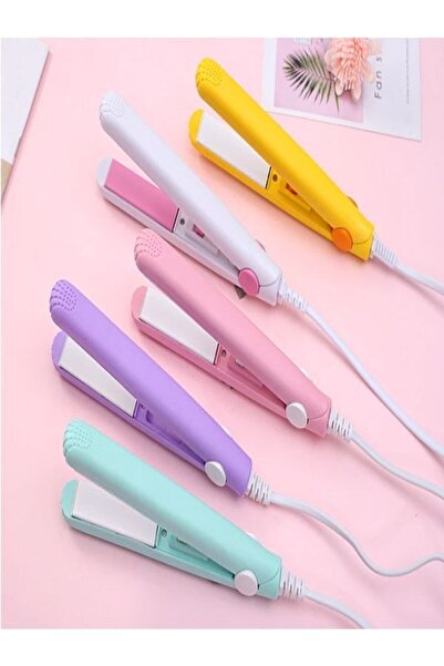 hediyeofisi مكواة فرد الشعر الصغيرة من نوع السفر في صندوق