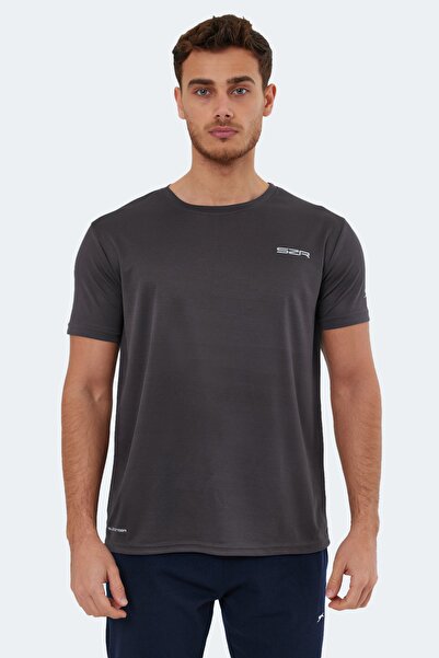 Slazenger Ανδρικό T-shirt Omar Ktn Σκούρο Γκρι