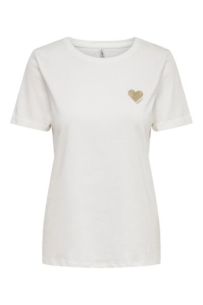 ONLY Μπλουζάκια Onlkita 100% βαμβακερά κανονική εφαρμογή με λαιμόκοψη 15244714