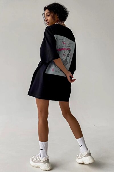 Machetta Μπλουζάκι Groove εμπρός και πίσω με στάμπα Oversize