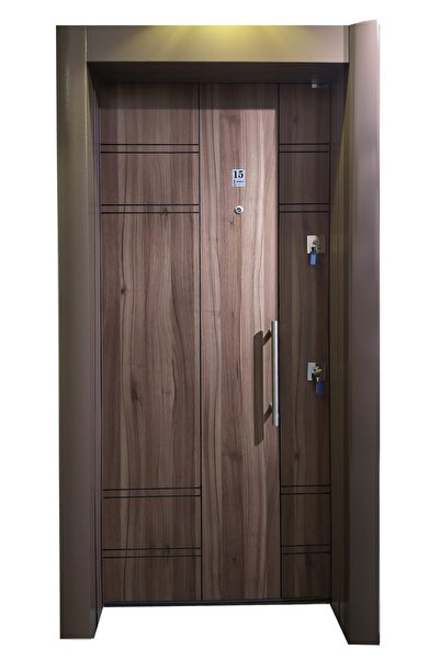 tezwood ahşap kapı sanayi Çelik Kapı Tanganika - Ahşap Daire Giriş Kapısı, Dü...