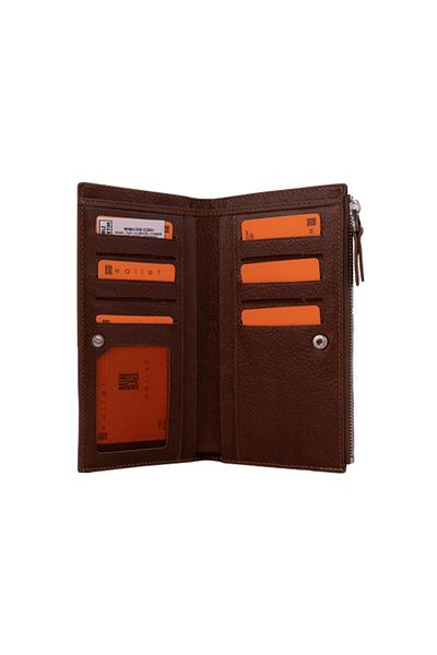 Minbag Πορτοφόλι Babil Leather RFID Προστατευμένο Φουντούκι