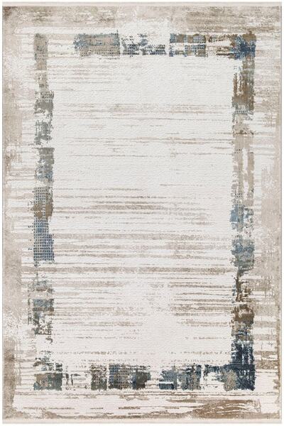 İpek Mekik Halı Allures 12054 Yumuşak Dokulu Modern Ve Overdye Tarz Üst Kalit...