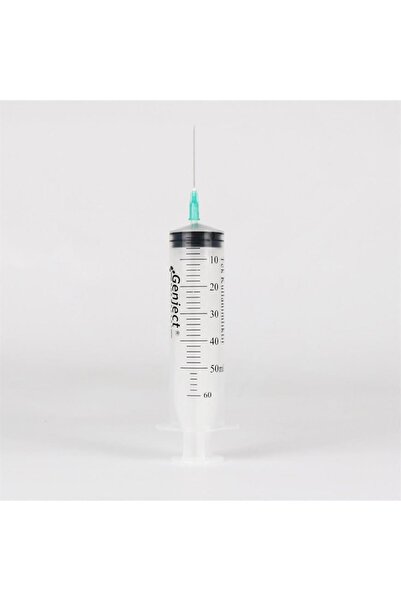 Genject 50 ml 3 Parça 21g 0.80x38mm Enjektör