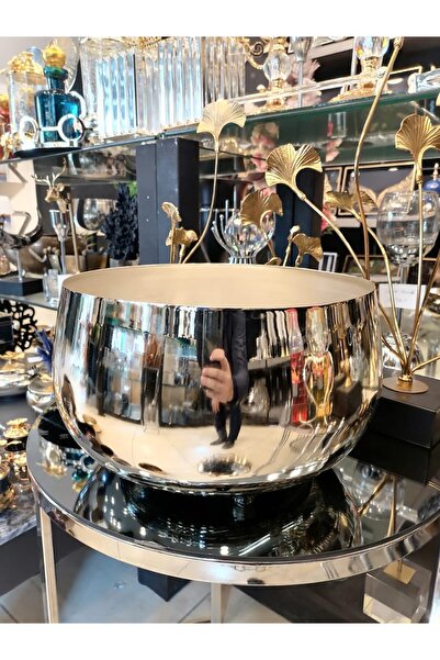 By Ari Ev Dekorasyon 30 Cm Metal Vazo Vz141-3