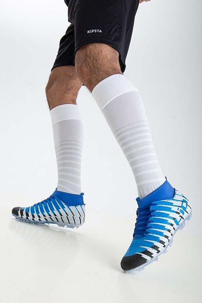 Freemax Κάλτσες Unisex Παπούτσια ποδοσφαίρου Crampon Black Sax
