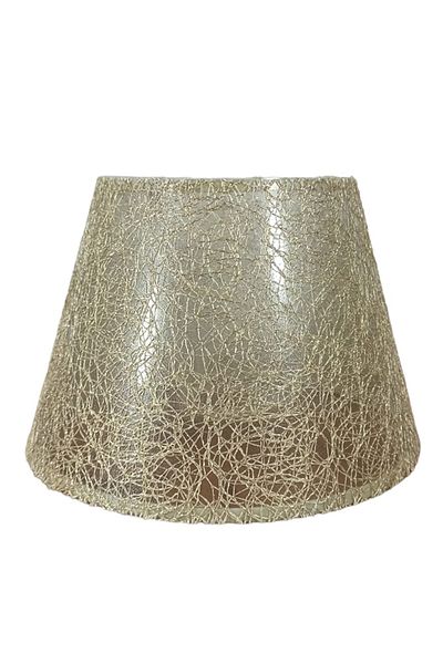 Art&Gift Ready Lampshade - Gold Rope Fabric Hat