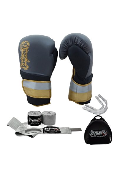 Dragondo Tijuana Boks Eldiveni, Boks Bandaj , Profesyonel Dişlik Boks Seti