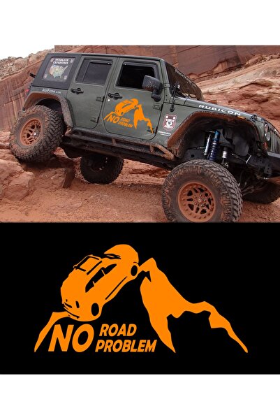 Melek Pazarı 40 X 20 Cm No Way, No ProblemNo Road No Problem Offroad Sticker
