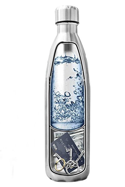 tusah Paslanmaz Çelik Termos Gizli Bölmeli 750 Ml Kişiye Özel