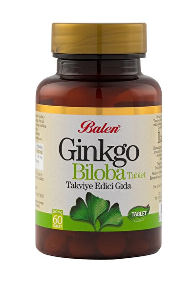 Balen Ginkgo Biloba Tableti 60 X 600 Mg Ginkgo Ginko Biloba Tableti