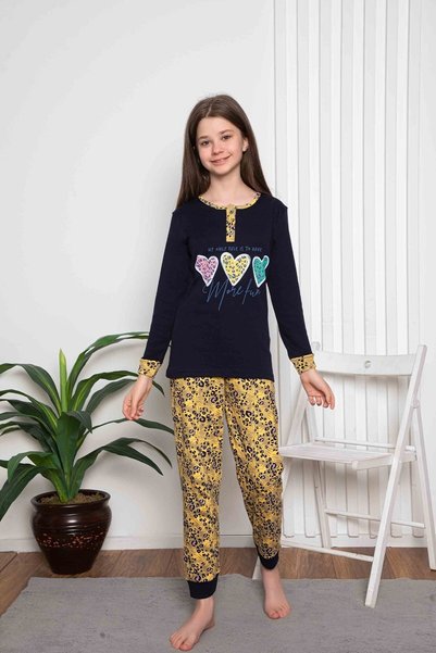 Mutlu City New Season Girl's Travel Waiter Long Sleeve Seasonal Cotton Combed...