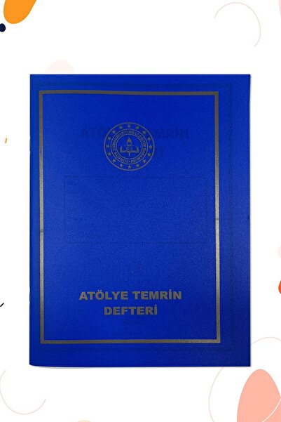 AND Atölye Temrin Defteri 48 Yaprak Plastik Kapak (20x28 Cm)