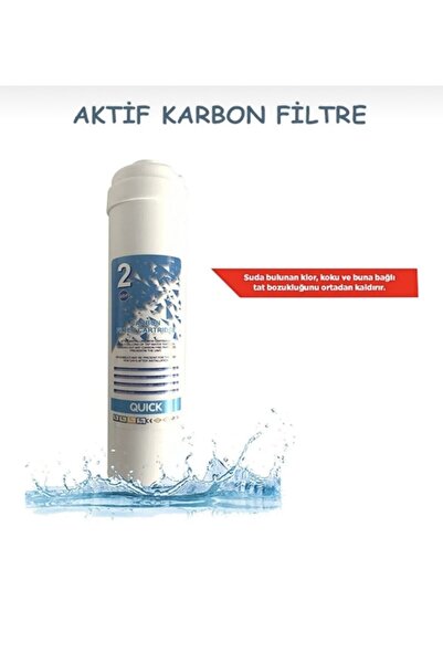 Quick Kapalı Kasa Su Arıtma Filtre Seti ( 2 Yıllık Bakım Paketi - Membransız ) 3 Set Bakım Paketi