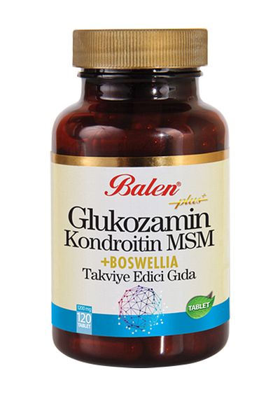 Balen 3 Boxes of Glucosamine Chondroitin Msm Boswellia Acne Glucosamine Boswellia 120 Tablets X 1200 Mgx3