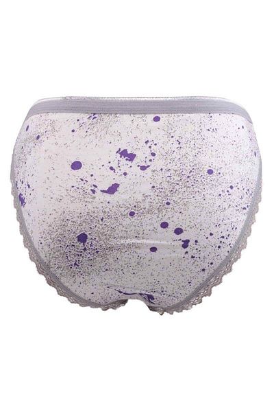 ÇamaşırcımShop Tutku 0541 Leona Pachet de 6 chiloți de bikini din dantelă cu imprimeu
