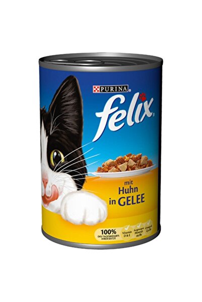 FELIX Felix Tavuklu Yetişkin Kedi Konservesi 6x400 gr