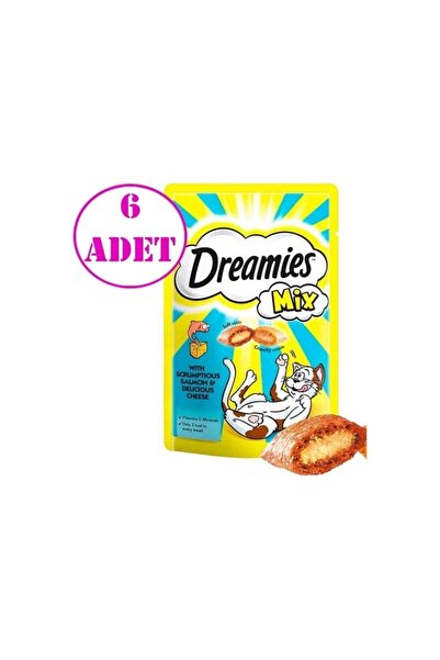 Dreamies Somon Ve Peynirli Kedi Ödülü 6 X 60 Gr.
