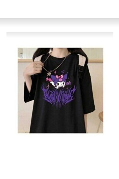 GC GÖKHAN CLUB Tricou unisex Harajuku Kuromi Gothic