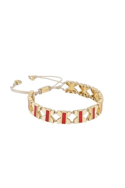 Juju Bronze Butterfly Bracelet With Enamel