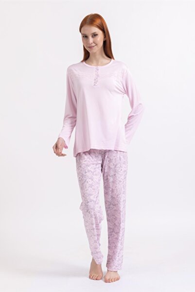 Mutlu City Γυναικεία Four Seasons Lace Patterned Melisa Υψηλής ποιότητας Σετ ...