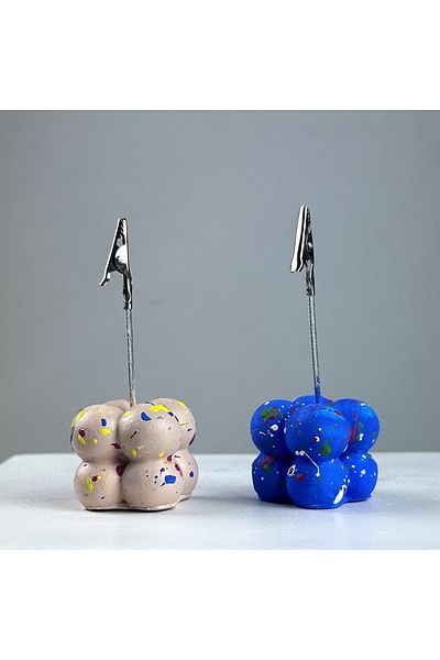 oasis decoration Bubble Splash Note Holder Set of 2