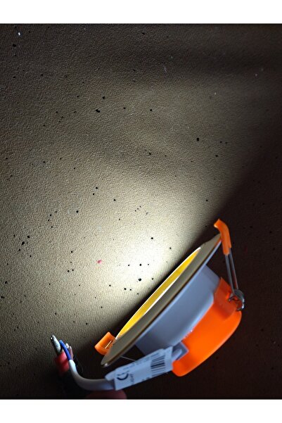 lightech 5 Watt 3 Renk Smd Led Gömme Işık Beyaz Krom