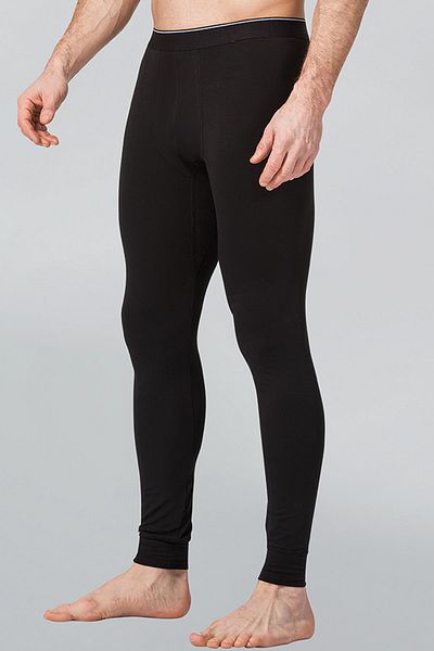 Namaldı Men's Black Cotton Underwear Raised Tights