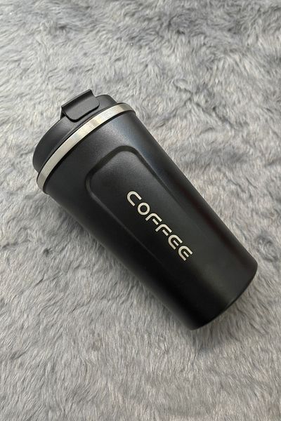 Weather Forecast 304 L Steel Vacuum Black 500 Ml Coffee Hand Thermos Mug Cin399sy