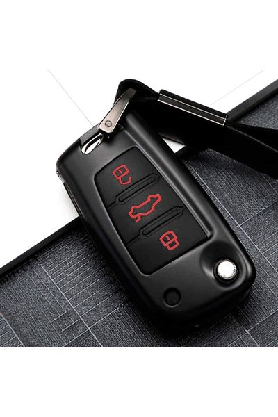 C9 Audi 9 Piano Black Key Case
