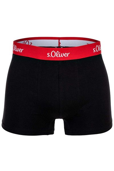 s.Oliver Herren Boxershorts, 3er Pack - Boxerbrief, Baumwoll-Stretch