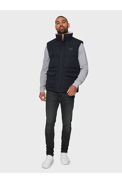 Threadbare Weste - Schwarz - Basic