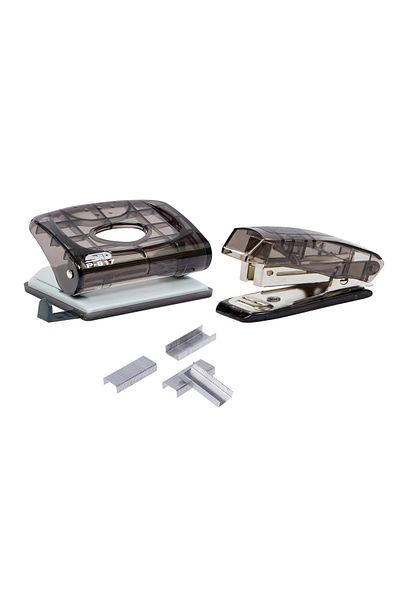 Noki Std Staple Machine No.10 + Hole Punch Set (1000 Pieces of Staple Wires)