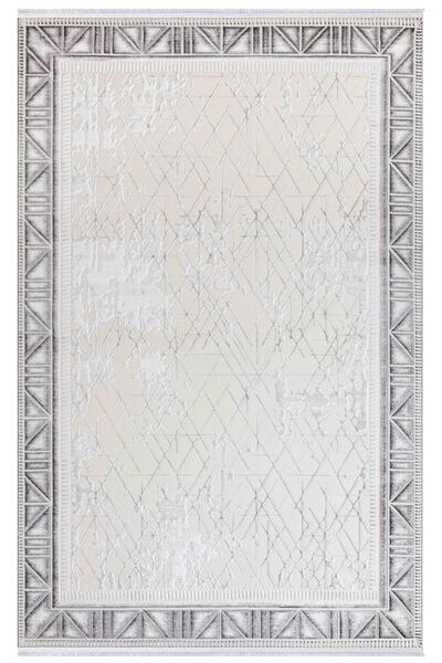 İpek Mekik Halı Sihir 17357 Triko Akrilik Ile Üretilen Yumuşak Dokulu Şık Mak...