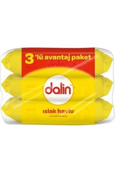 Dalin 3 x 56 Sheets Wet Towel