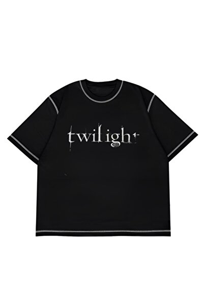 Carpe Twilight Ters Dikiş Oversize T-shirt