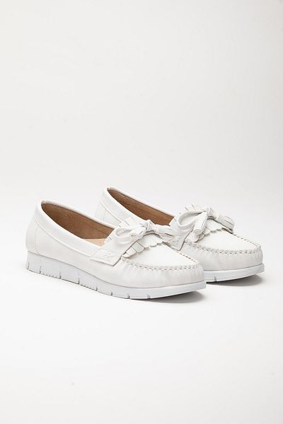 Lukatlove Women's White Orthopedic Ballerinas