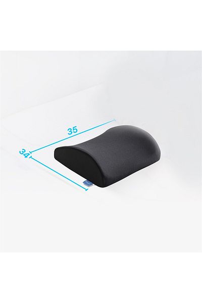 Simple. The Pillow Visco Lumbar Support Pillow Memory Foam Upright Posture Orthopedic Pillow Spine Pillow 35*34*12