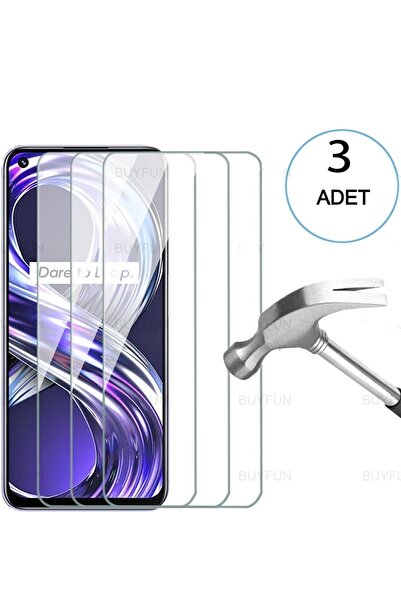 Oneplus 8t Uyumlu Ekran Koruyucu 3 Adet Nano Kırılmaz Cam